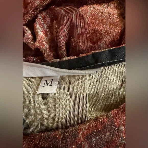 bryn Walker Fran Top in the Moondance featuring velvet burnout fabric Blouse - Picture 8 of 9